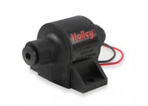 25 GPH Mighty MITE Electric Fuel Pump, 1.5-4 PSI Street Carbureted Applications Compatible with All Fuels and Fuel Additives Holley
