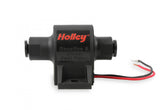 25 GPH Mighty MITE Electric Fuel Pump, 1.5-4 PSI Street Carbureted Applications Compatible with All Fuels and Fuel Additives Holley