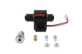 34 GPH Mighty MITE Electric Fuel Pump, 7-10 PSI Street Carbureted or Diesel Applications Compatible with All Fuels and Fuel Additives Holley