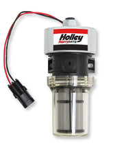 33 GPH Mighty MITE Electric Fuel Pump, 9-11.5 PSI Industrial, OTR Trucking, Construction, and Agricultural Applications Compatible with All Fuels and Fuel Additives Holley