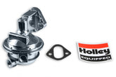 110 GPH Mechanical Fuel Pump Street/strip Carbureted Applications Fits Big Block Chevy V8s Compatible with Gasoline Holley