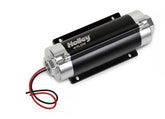 65 GPH HP In-Line Fuel Pump Street/strip CARB or EFI Applications Supports Up to 600 EFI or 730 CARB HP Compatible with Pump or Race Gas Holley
