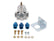 Carbureted Fuel Pressure Regulator Street/strip Carbureted Applications Two Port Adjustable from 4.5 to 9 PSI Holley