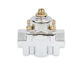 Chrome Carbureted Fuel Pressure Regulator Street/strip Carbureted Applications Two Port Adjustable from 4.5 to 9 PSI Holley