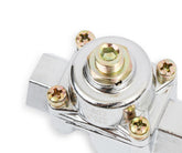 Chrome Carbureted Fuel Pressure Regulator Street/strip Carbureted Applications Two Port Adjustable from 4.5 to 9 PSI Holley