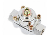 Chrome Carbureted Fuel Pressure Regulator Street/strip Carbureted Applications Two Port Adjustable from 1 to 4 PSI Holley