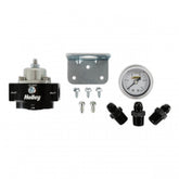 Billet Bypass Fuel Pressure Regulator Kit Pressure Range 15-60 PSI Fittings and Gauge Included Holley