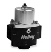 HP Billet Carbureted Fuel Pressure Regulator Street/strip Carbureted Applications Two Port Adjustable from 4.5 to 9 PSI Holley