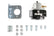 Carb/efi Adjustable Billet By-Pass Regulator-6AN Kit Carb/efi Adjustable Billet By-Pass Return Style Fuel Pressure Regulator 6AN Kit with Fuel Pressure Gauge and Adapter Fittings Boost Reference 11 Holley