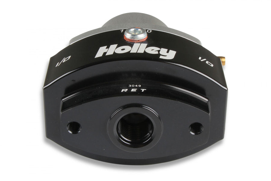 Carb/efi Adjustable Billet By-Pass Regulator-6AN Carb/efi Adjustable Billet By-Pass Return Style Fuel Pressure Regulator 6AN Boost Reference 11 Holley