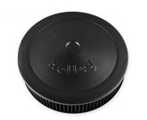 Air Cleaner 14 Black Branded 14 Black Air Cleaner Assembly with Reusable Gauze Filter Element Holley