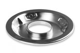 14 Chrome Round Air Cleaner Assembly, 14 Round Design W/paper Element, Triple Chrome Plated, Fits 4150 & 4160 Carburetors w/5.125 Diameter Neck Holley
