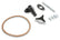 14 Chrome Round Air Cleaner Assembly, 14 Round Design W/paper Element, Triple Chrome Plated, Fits 4150 & 4160 Carburetors w/5.125 Diameter Neck Holley