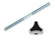 Flat Base Air Cleaner 10 Black Round 10 Flat Base Air Cleaner Assembly, Fits Carburetors w/5.125 Diameter Neck Holley