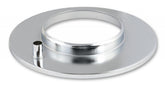10 Chrome Round Air Cleaner Chrome Round 10 Air Cleaner Assembly, Fits Carburetors w/5.125 Diameter Neck Holley