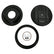 Finned Vintage Style Air Cleaner 14 Diameter X 3 Tall Round 4150 & 4160 Carburetors w/5.125 Diameter Neck Black Finned Air Cleaner Assembly Premium Element Die-Cast Aluminum Holley
