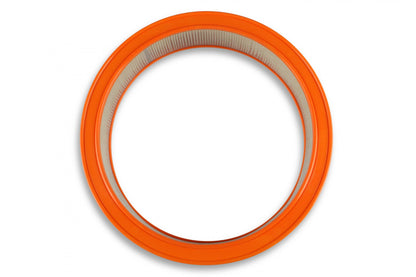 Air Filter 14x3 White Paper Element Orange Ring Replacement Paper Air Filter Element 14 Diameter and 3 Tall with Orange Rubber Ring Holley