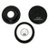 GM Muscle Series Air Cleaner Satin Black Machined 14 X 3 Air Cleaner Kit W/ Premium Filter GM Bowtie and Chevrolet Logo Holley