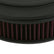GM Muscle Series Air Cleaner Satin Black Machined 14 X 3 Air Cleaner Kit W/ Premium Filter GM Bowtie and Chevrolet Logo Holley