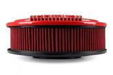 Vintage Series Oval Air Cleaner Gloss Red Machined 2.5 X 17 X 9 Inch Red Cotton Gauze Filter Element Single 4-bbl Baseplate Holley