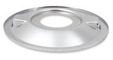 4150 Drop Base Air Cleaner Chrome w/4 Red Washable Gauze Filter 16 X 4 Chrome Drop-Base Air Cleaner for 4150 Series Carburetors with 5-1/8 Diameter Neck Holley