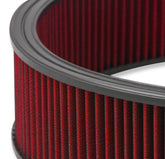 4150 Drop Base Air Cleaner Chrome w/4 Red Washable Gauze Filter 16 X 4 Chrome Drop-Base Air Cleaner for 4150 Series Carburetors with 5-1/8 Diameter Neck Holley