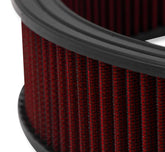 4150 Drop Base Air Cleaner Black w/3 Red Washable Gauze Filter 16 X 3 Black Drop-Base Air Cleaner for 4150 Series Carburetors with 5-1/8 Diameter Neck Holley