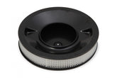 4500 Drop-Base Air Cleaner Black w/3 Paper Filter 16 X 3 Chrome or EDP Black Drop-Base Air Cleaner for 4500 Series Carburetors with 7-1/4 Diameter Neck Holley