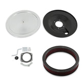 Retrofilter Drive-By-Wire Air Cleaner 16-Inch Diameter Chrome Fits LS3-Style DBW Throttle Body Cotton Gauze Element Holley