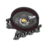 Retrofilter Drive-By-Wire Air Cleaner 16-Inch Diameter Chrome Fits LS3-Style DBW Throttle Body Cotton Gauze Element Holley