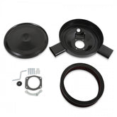 Retrofilter Drive-By-Wire Air Cleaner 14-Inch Diameter Dual Snorkel Black Fits LS3-Style DBW Throttle Body Cotton Gauze Element Holley
