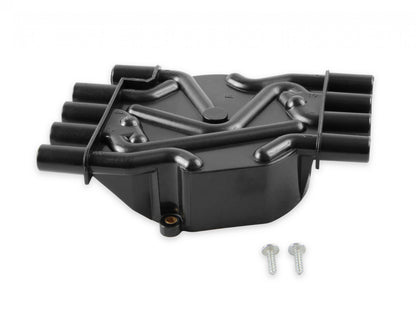Distributor Cap Is A Black, Socket Style Heavy Duty Cap ACCEL