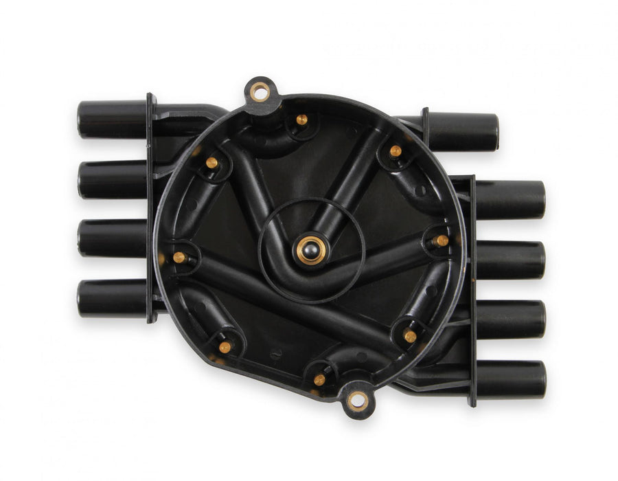 Distributor Cap Is A Black, Socket Style Heavy Duty Cap ACCEL