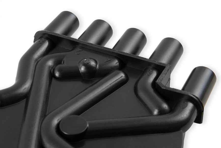 Distributor Cap Is A Black, Socket Style Heavy Duty Cap ACCEL