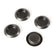 Floor Drain Plug Kit 1 Inch 4 Piece 1976-1983 CJ5 1976-1986 CJ7 And 1981-1986 CJ8 Scrambler OMIX
