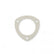 Performance Collector Gasket 3 Inch Fits Triangular 3-bolt Header Collector Flanges with 3 Inch I.D Mr Gasket