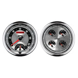 AutoMeter GAUGE KIT, 2 PC., QUAD & TACH/SPEEDO, 5