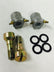 Accelerator Pump Discharge Nozzle Two Accelerator Pump Discharge Nozzle 0.042 Inch Hole Size Tube Type Includes 4 Gaskets and 2 Nozzle Screws Holley