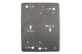Engine Mount Brackets 1970-1974 2Nd-Gen GM F-Body LS-Swap Engine Mounting Brackets Hooker BlackHeart