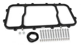 Dry Nitrous Plate For Holley LS Hi-Ram EFI Intake Manifolds-Black 1-Piece Billet Aluminum With Black Anodized Finish NOS