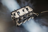 Dry Nitrous Plate For Holley LS Hi-Ram EFI Intake Manifolds-Black 1-Piece Billet Aluminum With Black Anodized Finish NOS