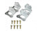 Standard Engine Mount Brackets 1973-1987 Chevy, GMc C10, C15, C20 Series 2WD Truck GM LS Also Fits 1973-1982 Blazer , Jimmy 2WD Hooker BlackHeart