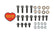 Transmission Crossmember 1967-1969 GM F-Body, 1968-1974 X-Body LS, Lt Swap Transmission Crossmember 4L80, 4L85 GM Automatic Transmissions Hooker BlackHeart