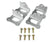 Engine Mount Brackets 1978-1988 GM A, G-Body LS Swap Engine Mounting Brackets Use With Small Block Clamshell Mounts Hooker BlackHeart