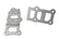Engine Mount Brackets 1978-1988 GM A, G-Body LS Swap Engine Mounting Brackets Use With Small Block Clamshell Mounts Hooker BlackHeart