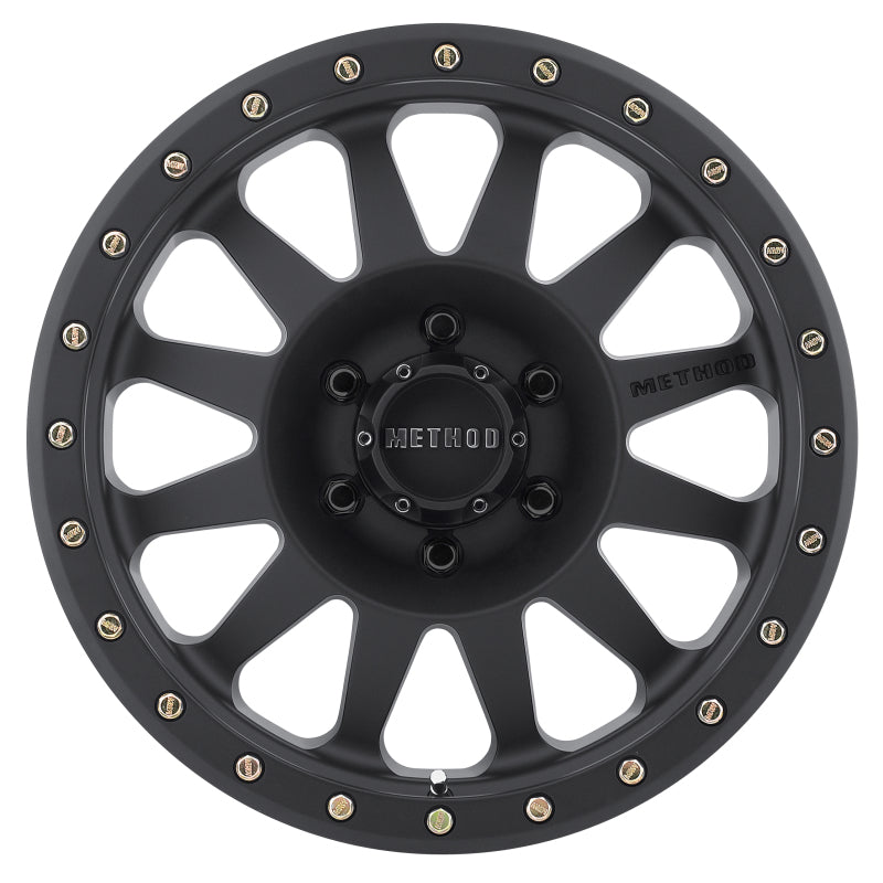 Method MR304 Double Standard 18x9 +18mm Offset 6x5.5 108mm CB Matte Black Wheel