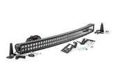 LED Light Kit | Front Mount | 40" Black Dual Row | White DRL | Can-Am Commander Max 1000 