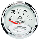 AutoMeter Traditional incandescent lighting illuminates around the perimeter of the dial 1327-00408