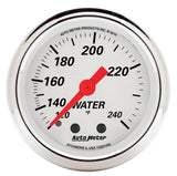 AutoMeter Traditional incandescent lighting illuminates around the perimeter of the dial 1332