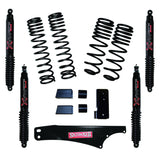 Skyjacker 2007-2018 Jeep Wrangler JK 4 Door 4WD Long Travel 2in-2.5in Lift Kit w/Black Max Shocks